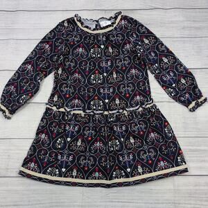 5 Hanna Andersson Floral Heart Ruffle Dress